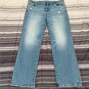 Men’s American Eagle Light Wash Original Straight Jeans
